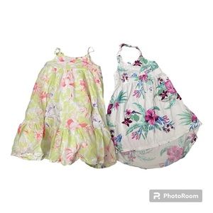 Tropical dresses girls